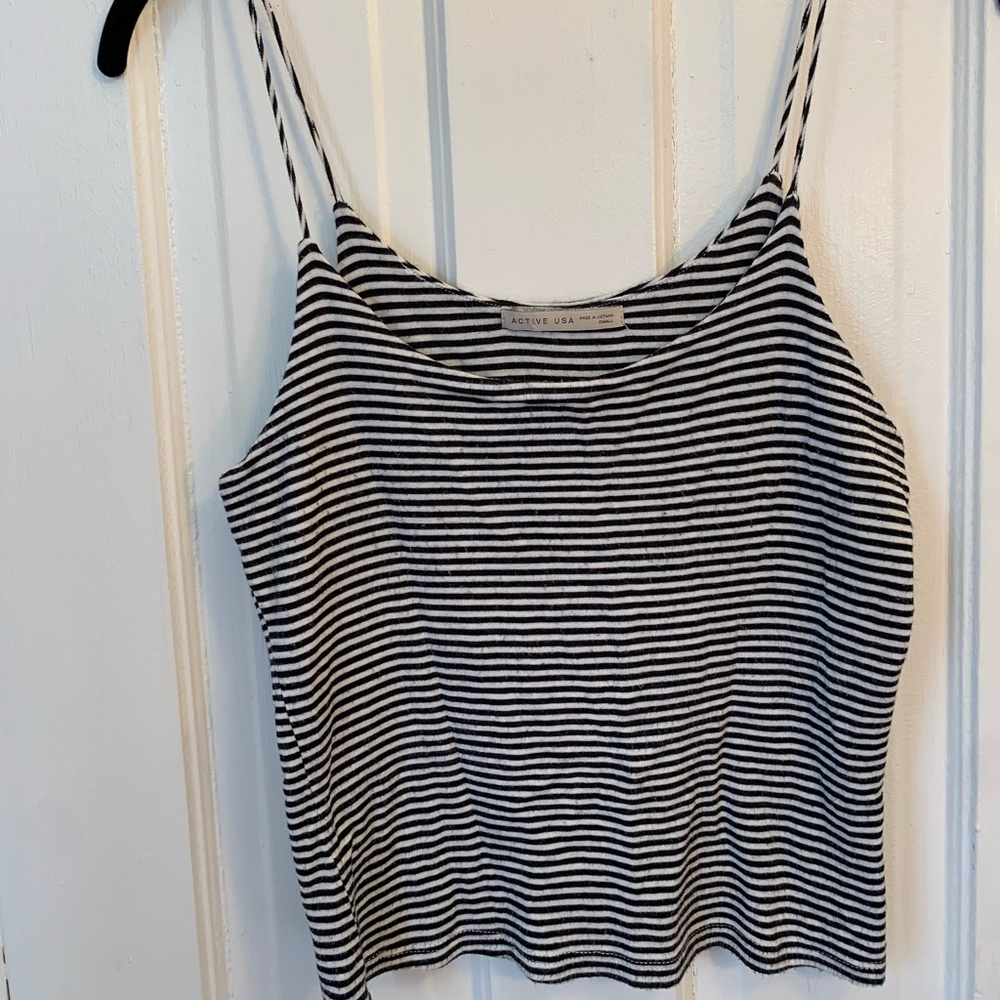 Striped Knit Top